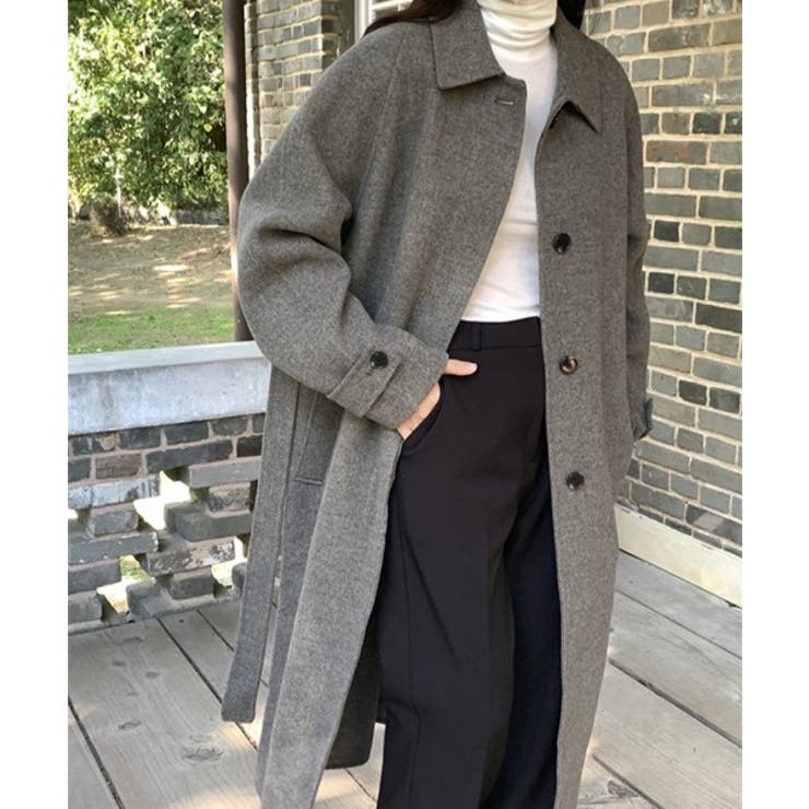 シングルブレストポケットリボンコート | Ulysses | 詳細画像1 