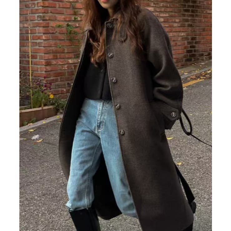 シングルブレストポケットリボンコート | Ulysses | 詳細画像3 