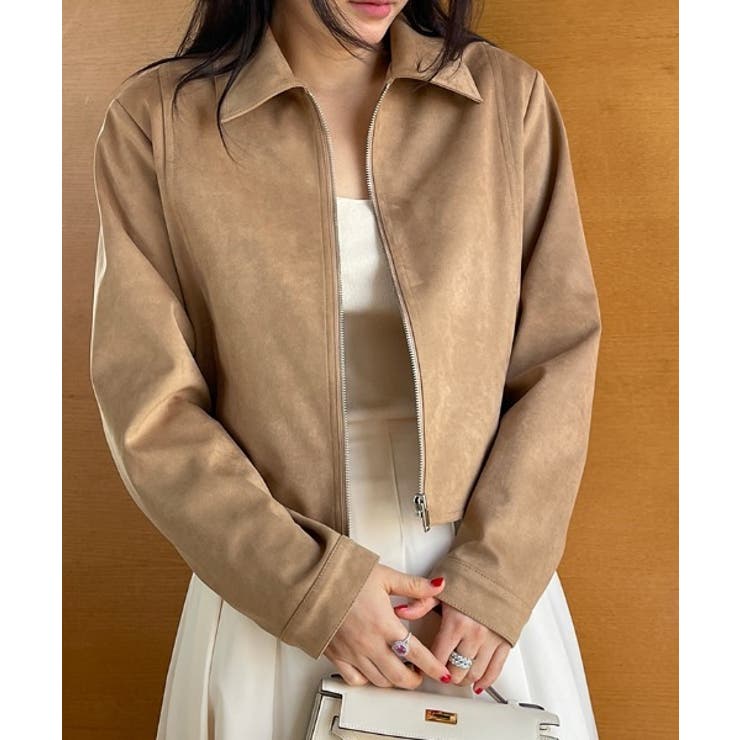 襟付きジップス長袖ジャケット | Ulysses | 詳細画像5 