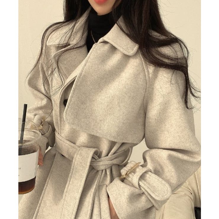 ボタンでドローストリングメルトンジャケット | Ulysses | 詳細画像4 