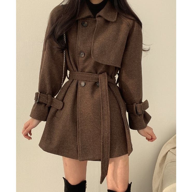 ボタンでドローストリングメルトンジャケット | Ulysses | 詳細画像5 