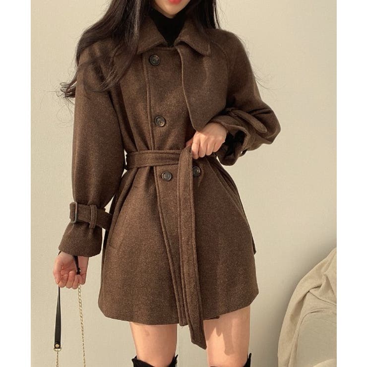 ボタンでドローストリングメルトンジャケット | Ulysses | 詳細画像6 