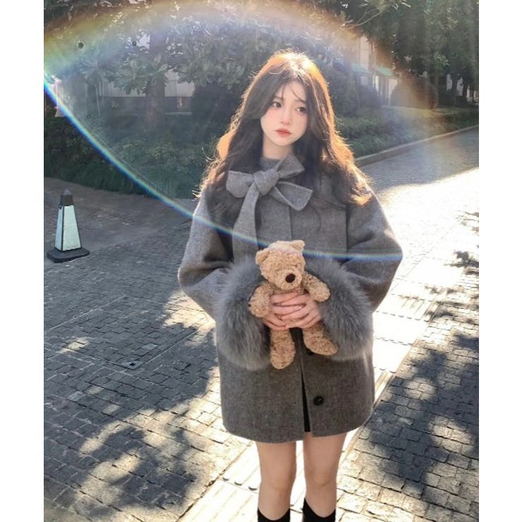 袖ファー取り外し可能メルトンジャケット | Ulysses | 詳細画像3 