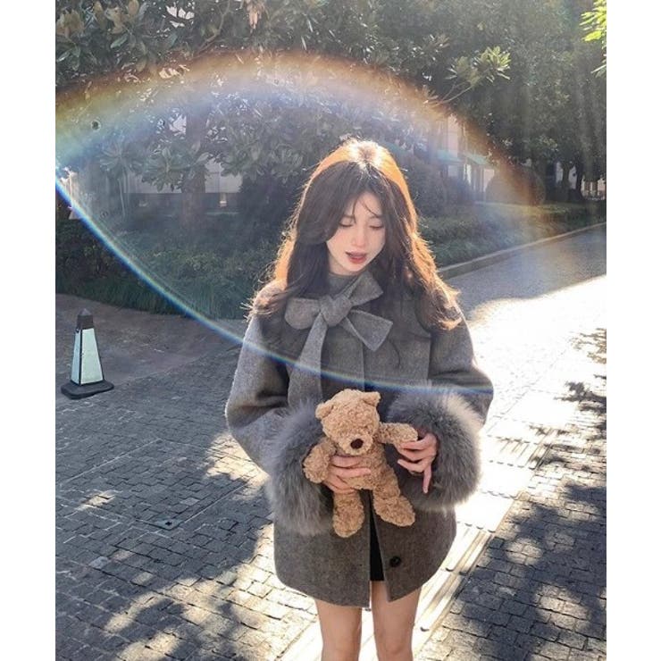 袖ファー取り外し可能メルトンジャケット | Ulysses | 詳細画像4 