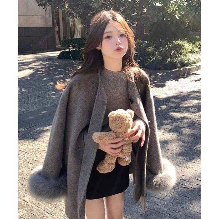 袖ファー取り外し可能メルトンジャケット | Ulysses | 詳細画像6 