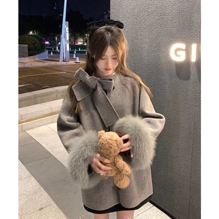 袖ファー取り外し可能メルトンジャケット | Ulysses | 詳細画像9 