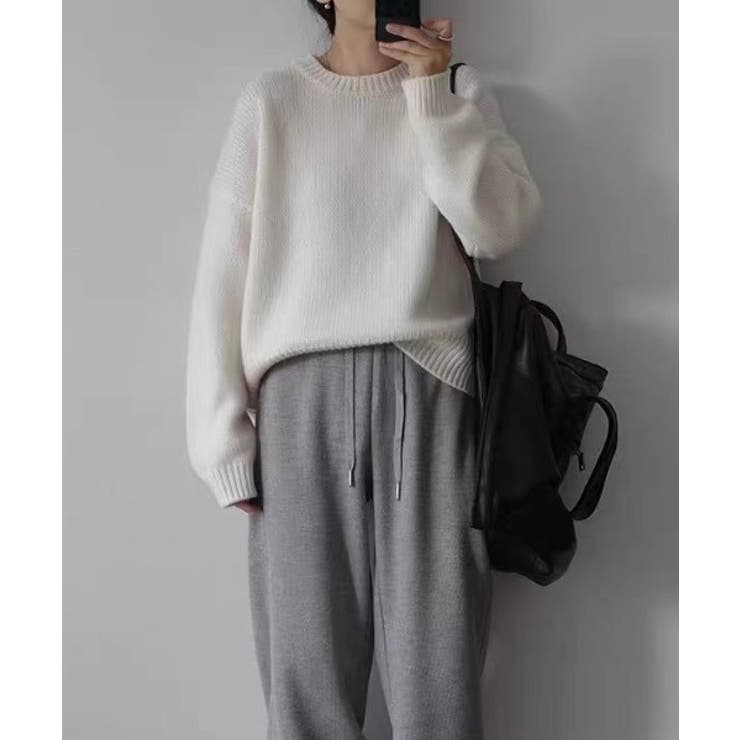 クルーネック長袖セーター | Ulysses | 詳細画像4 