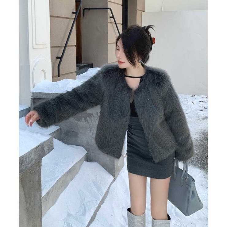 ノーカラー長袖ジャケット | Ulysses | 詳細画像4 