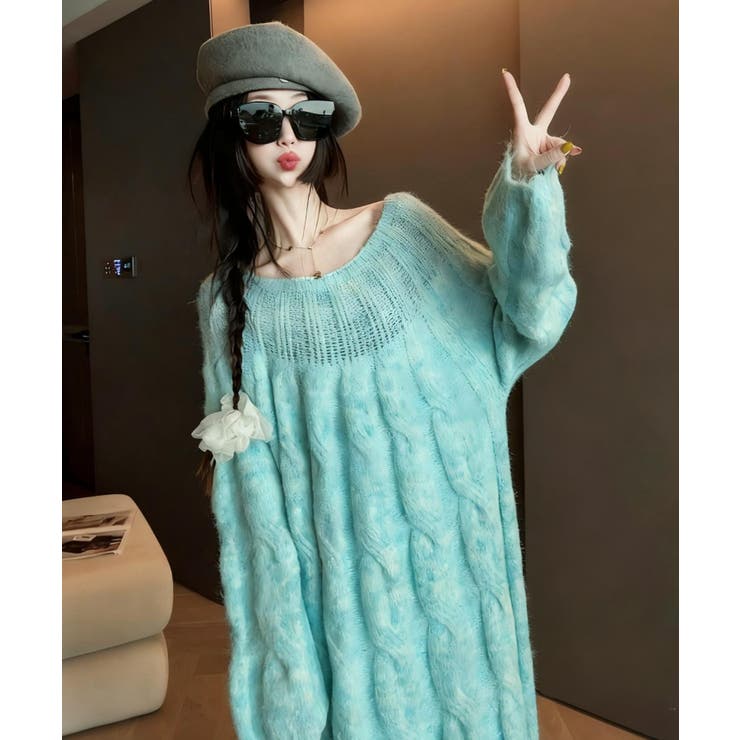 ボートネックニットワンピース | Ulysses | 詳細画像3 