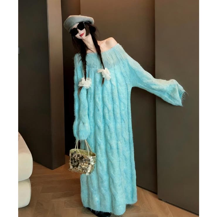 ボートネックニットワンピース | Ulysses | 詳細画像4 