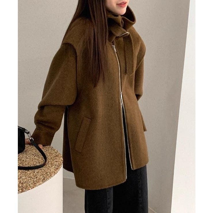 襟付きダブルジップメルトンジャケット | Ulysses | 詳細画像6 