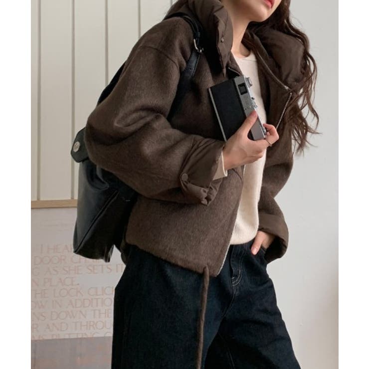 フード取り外せジップスドローストリングジャケットワイドパンツ | Ulysses | 詳細画像2 