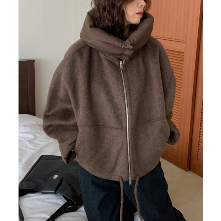 フード取り外せジップスドローストリングジャケットワイドパンツ | Ulysses | 詳細画像3 