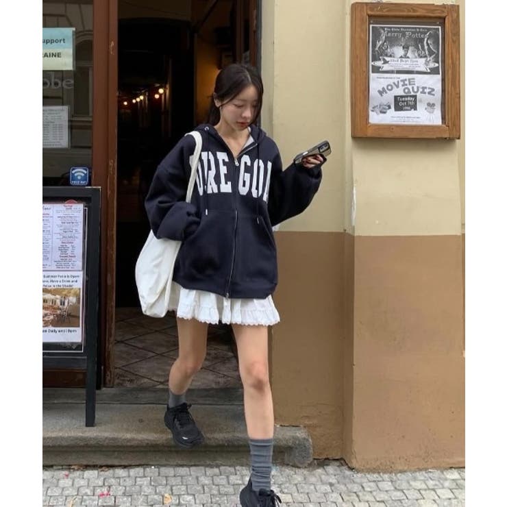 フード付きジップス長袖トップス | Ulysses | 詳細画像4 