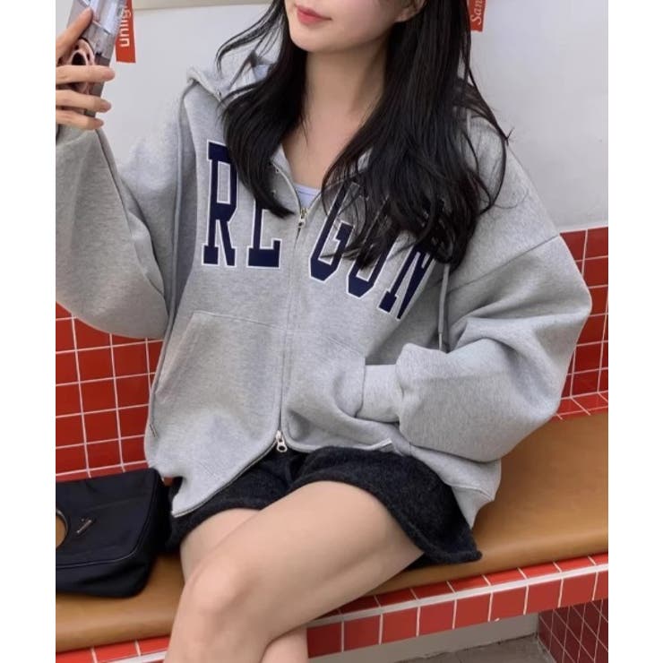 フード付きジップス長袖トップス | Ulysses | 詳細画像5 