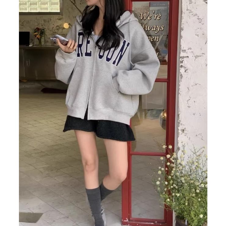 フード付きジップス長袖トップス | Ulysses | 詳細画像6 