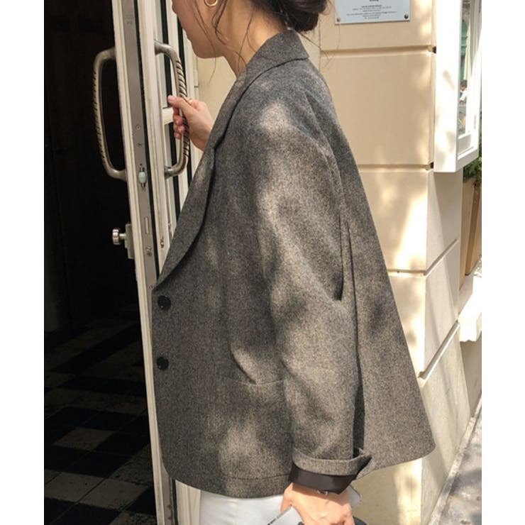 襟付きボタンでスーツジャケット | Ulysses | 詳細画像2 