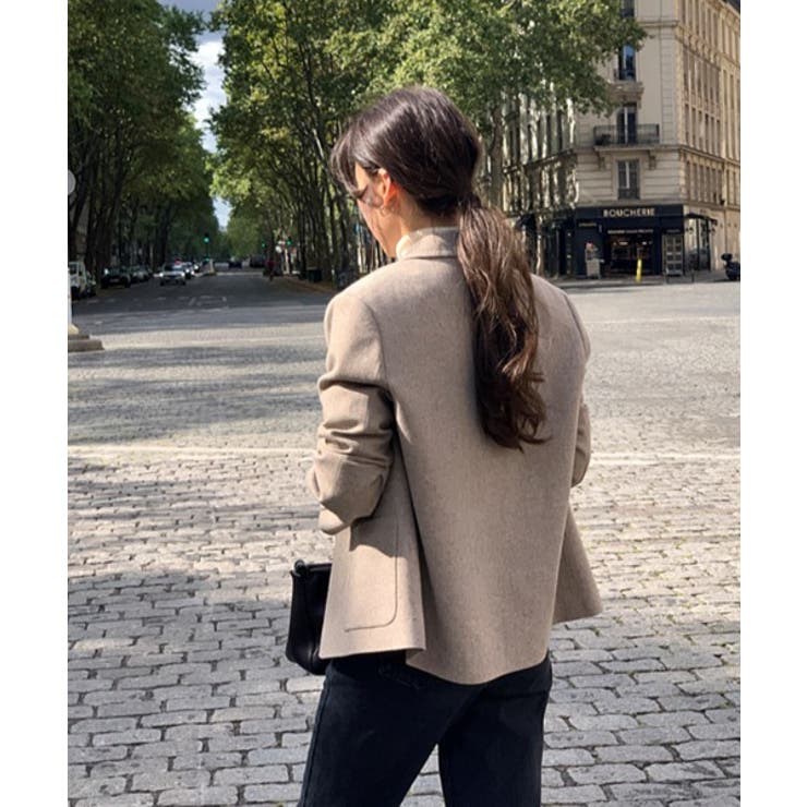 襟付きボタンでスーツジャケット | Ulysses | 詳細画像8 