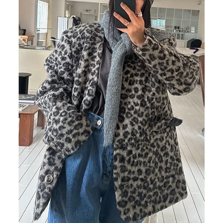 グレー | ポケットノーカラー長袖ジャケット | Ulysses