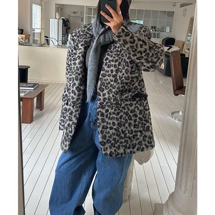 ポケットノーカラー長袖ジャケット | Ulysses | 詳細画像1 