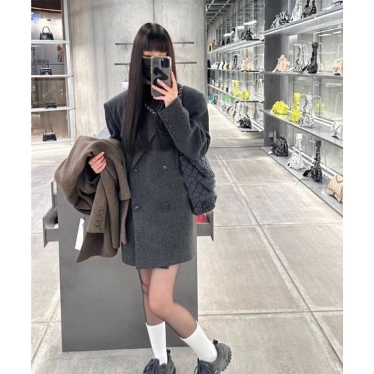 レギュラーカラーボタンでメルトンジャケット | Ulysses | 詳細画像2 