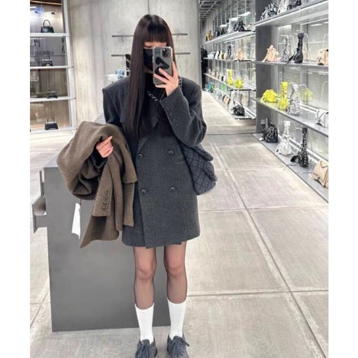 レギュラーカラーボタンでメルトンジャケット | Ulysses | 詳細画像3 