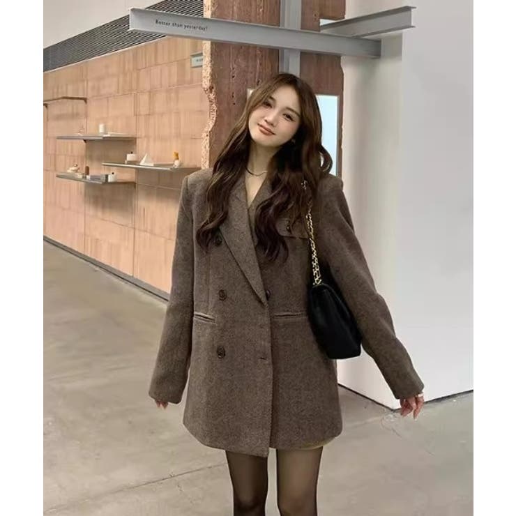 レギュラーカラーボタンでメルトンジャケット | Ulysses | 詳細画像6 