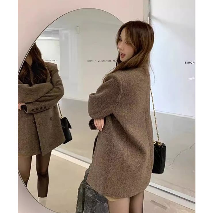 レギュラーカラーボタンでメルトンジャケット | Ulysses | 詳細画像7 