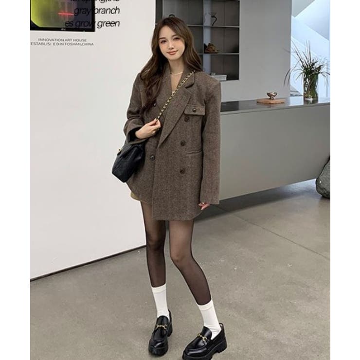 レギュラーカラーボタンでメルトンジャケット | Ulysses | 詳細画像8 