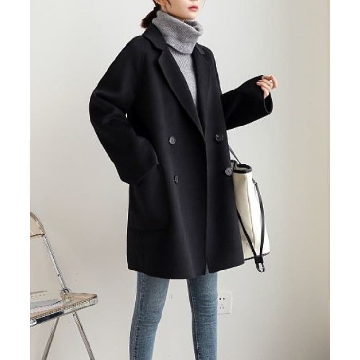 レギュラーカラーボタンでメルトンジャケット | Ulysses | 詳細画像3 