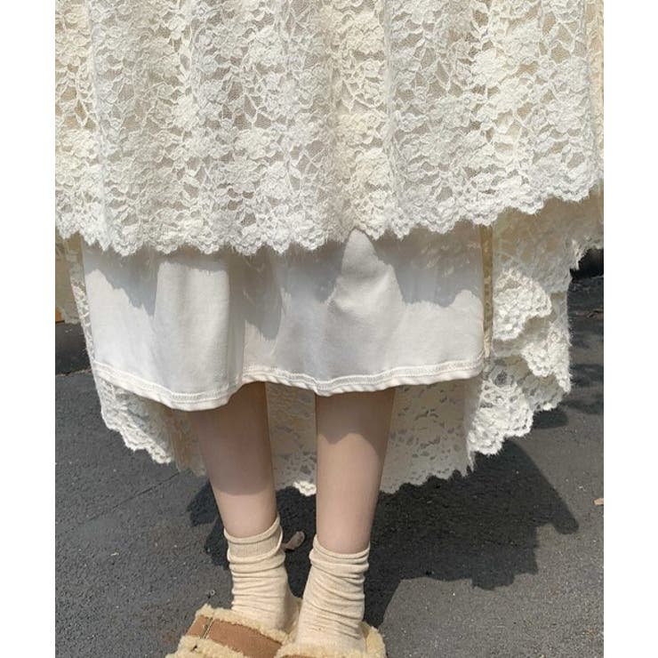 ゴム締めウエストレーススカート | Ulysses | 詳細画像7 