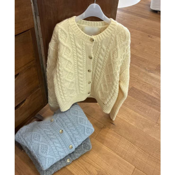 クルーネックボタンでニットジャケット | Ulysses | 詳細画像6 