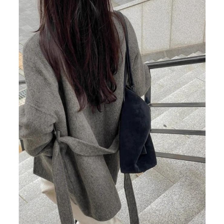 襟付きベルト付きメルトンジャケット | Ulysses | 詳細画像8 