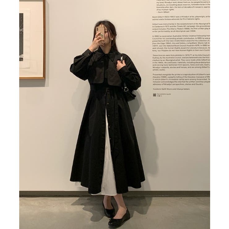 ボタンダウンボタンでリボンワンピース | Ulysses | 詳細画像4 