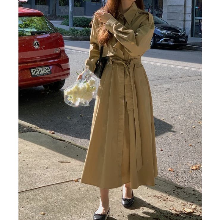 ボタンダウンボタンでリボンワンピース | Ulysses | 詳細画像7 