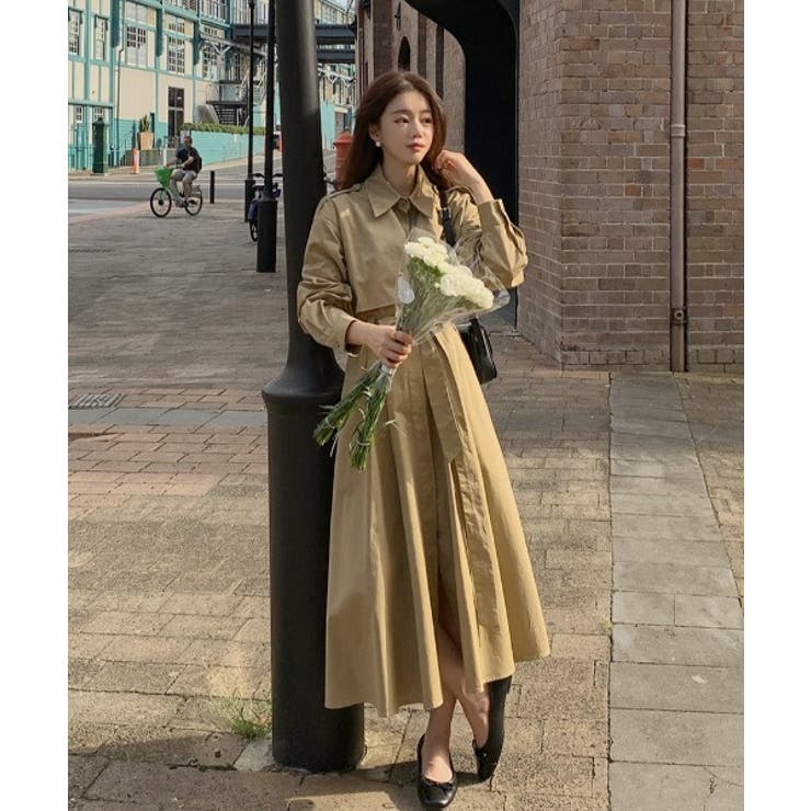 ボタンダウンボタンでリボンワンピース | Ulysses | 詳細画像8 