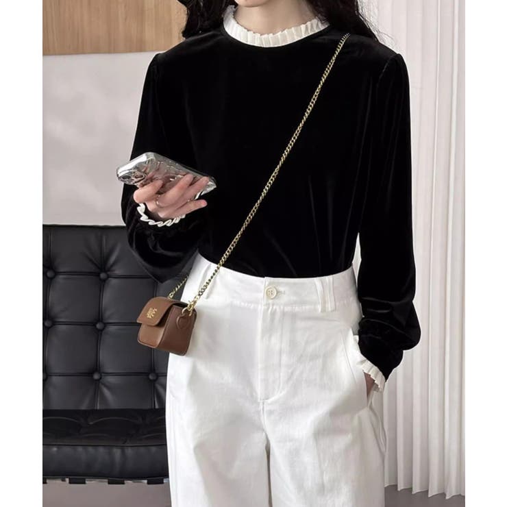 切り替え長袖トップス | Ulysses | 詳細画像1 