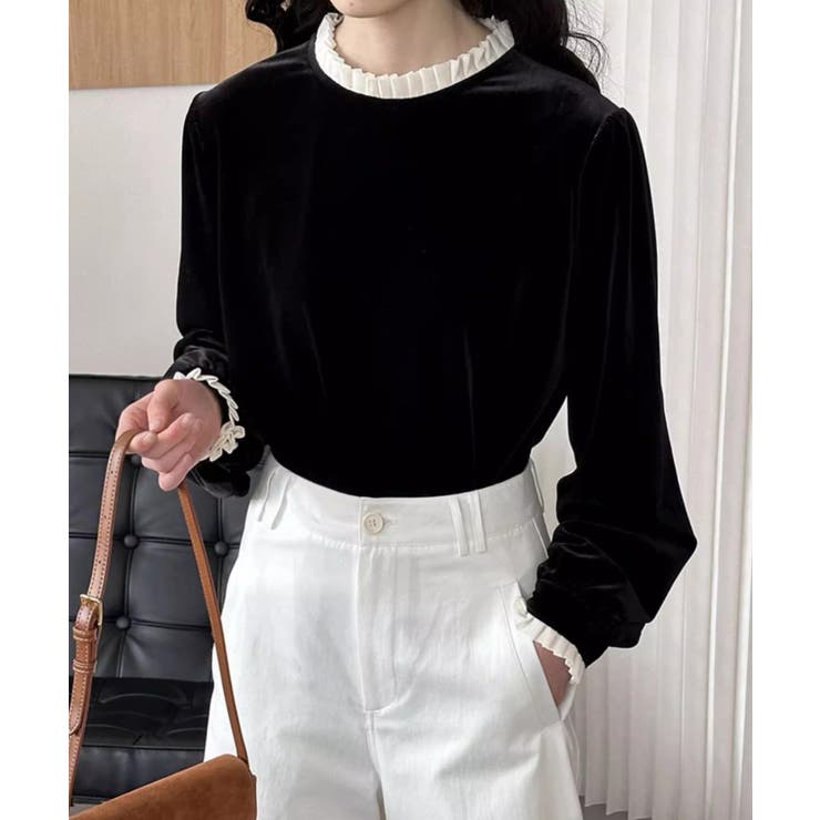 切り替え長袖トップス | Ulysses | 詳細画像4 