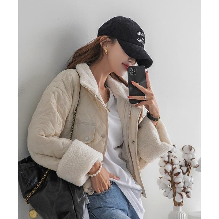 オフホワイト | ポケット切り替えジップスジャケット | Ulysses