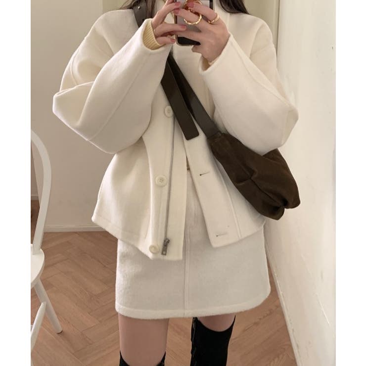 襟付きジップスメルトンジャケット | Ulysses | 詳細画像3 