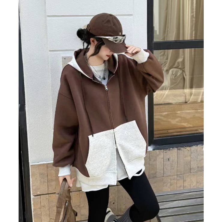 フード付きダブルジップ切り替えジャケット | Ulysses | 詳細画像2 