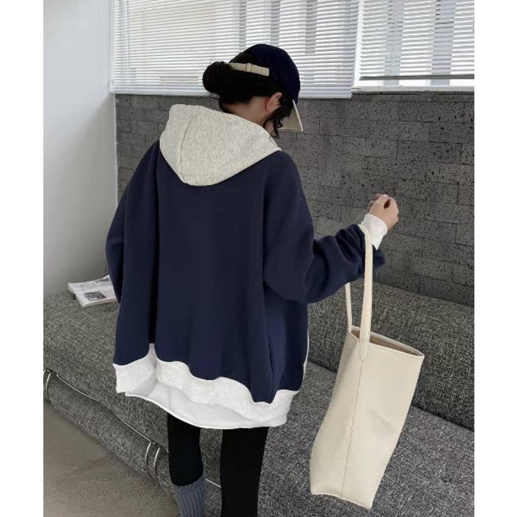 フード付きダブルジップ切り替えジャケット | Ulysses | 詳細画像8 