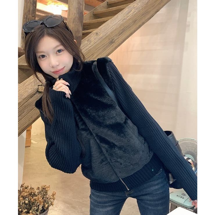 スタンドカラージップス切り替えジャケット | Ulysses | 詳細画像1 