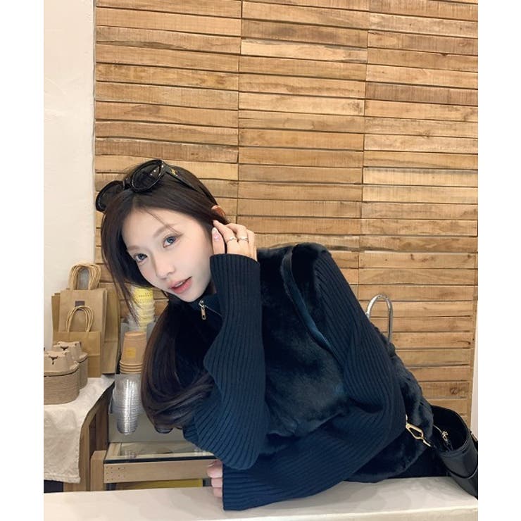 スタンドカラージップス切り替えジャケット | Ulysses | 詳細画像2 