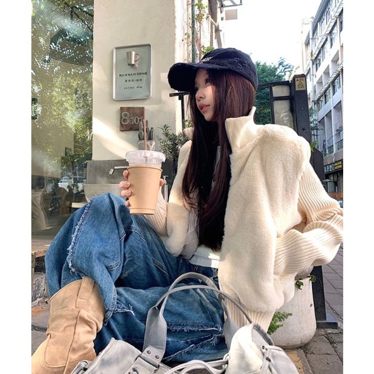 スタンドカラージップス切り替えジャケット | Ulysses | 詳細画像5 