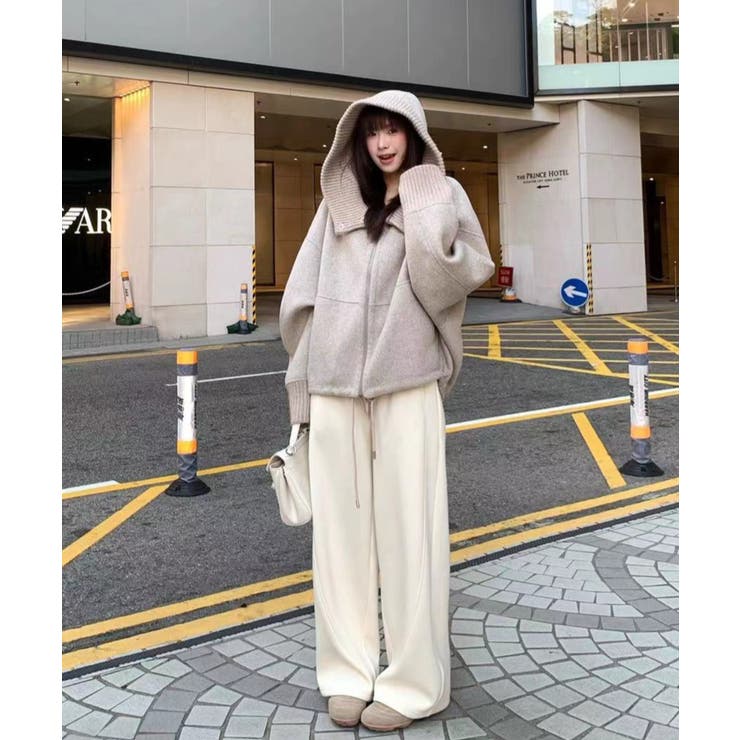 フード付きジップス切り替えメルトンジャケット | Ulysses | 詳細画像2 