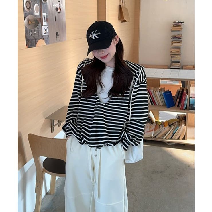 フード付きフェイクレイヤードトップス | Ulysses | 詳細画像6 