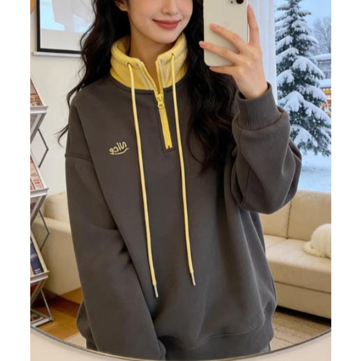 スタンドカラー切り替えトップス | Ulysses | 詳細画像6 