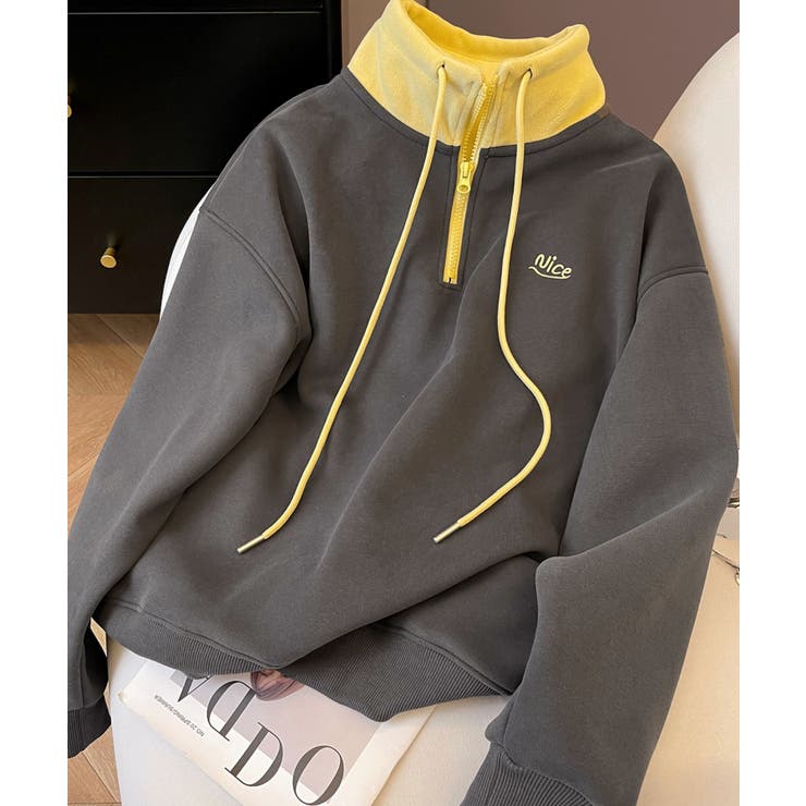 スタンドカラー切り替えトップス | Ulysses | 詳細画像7 