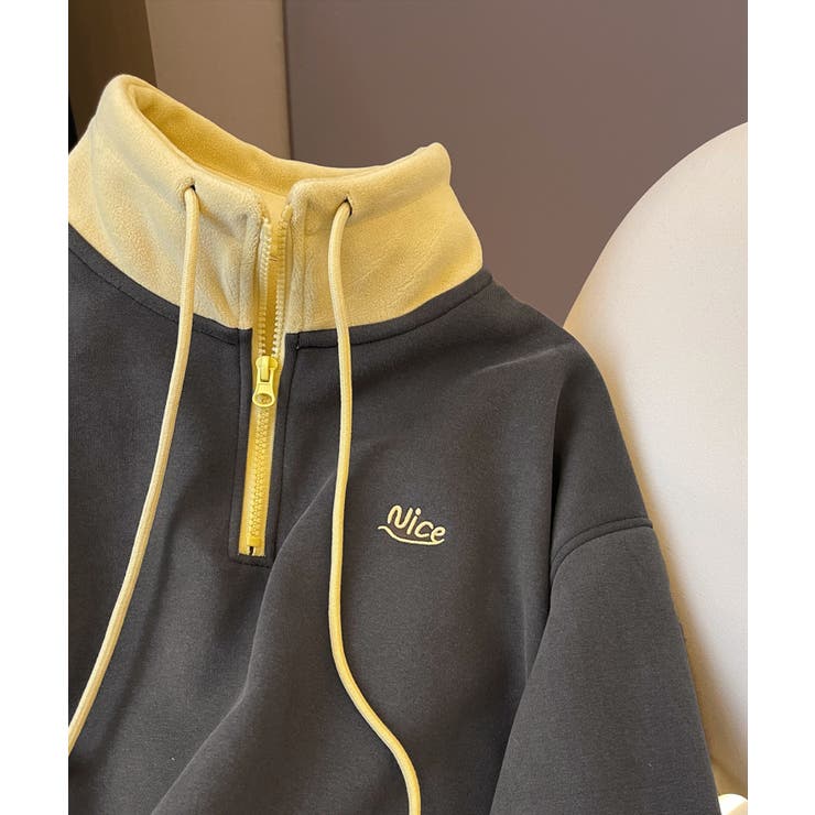 スタンドカラー切り替えトップス | Ulysses | 詳細画像8 